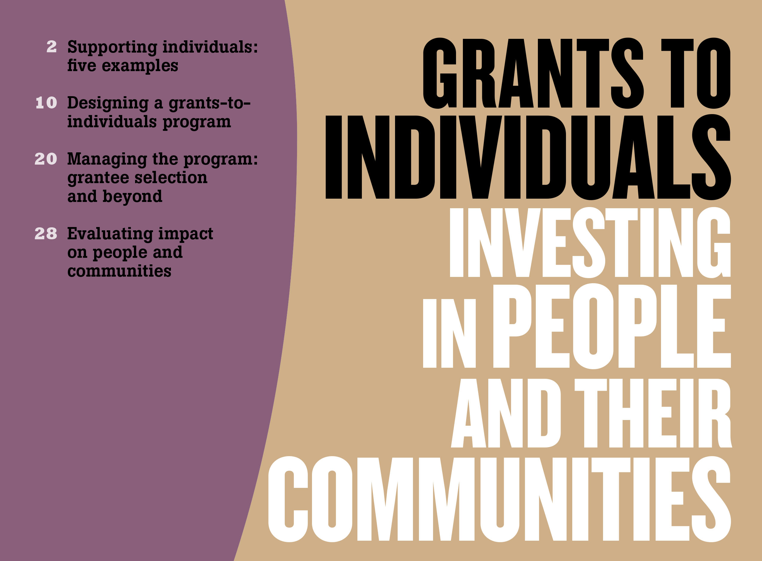 Grants to Individuals