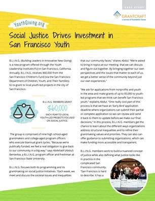 Social Justice Drives Investment in San Francisco Youth