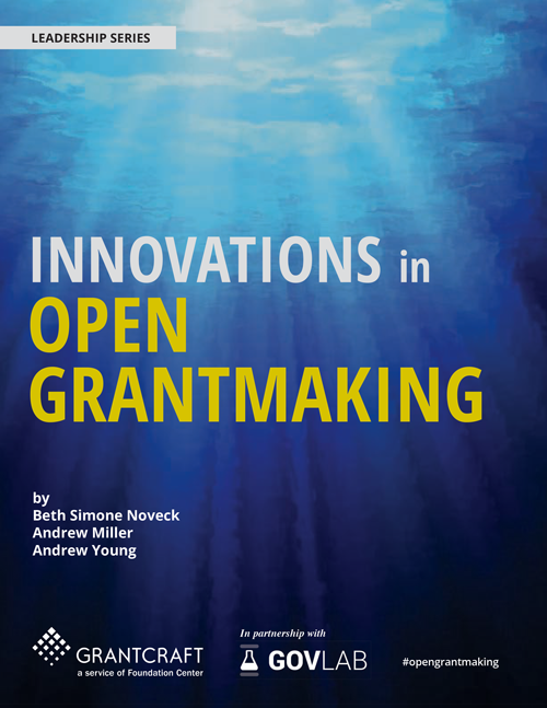 Innovations in Open Grantmaking