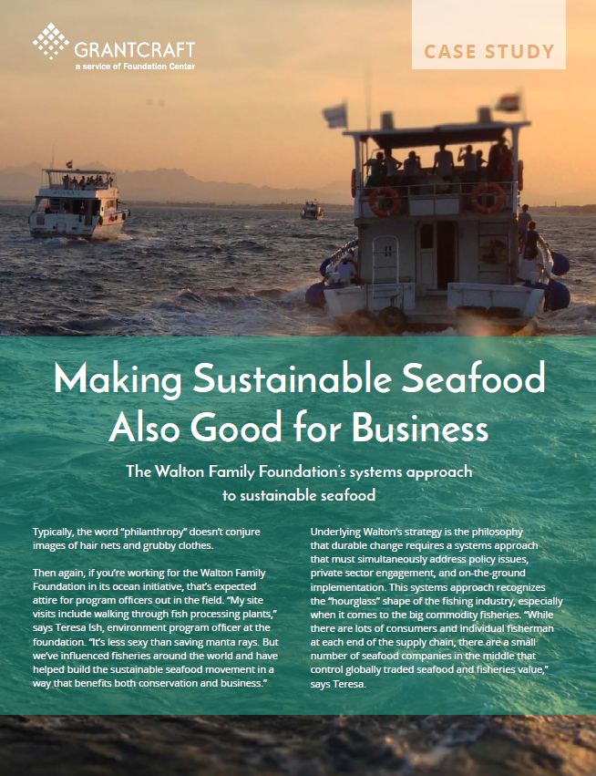 Making Sustainable Seafood Also Good for Business