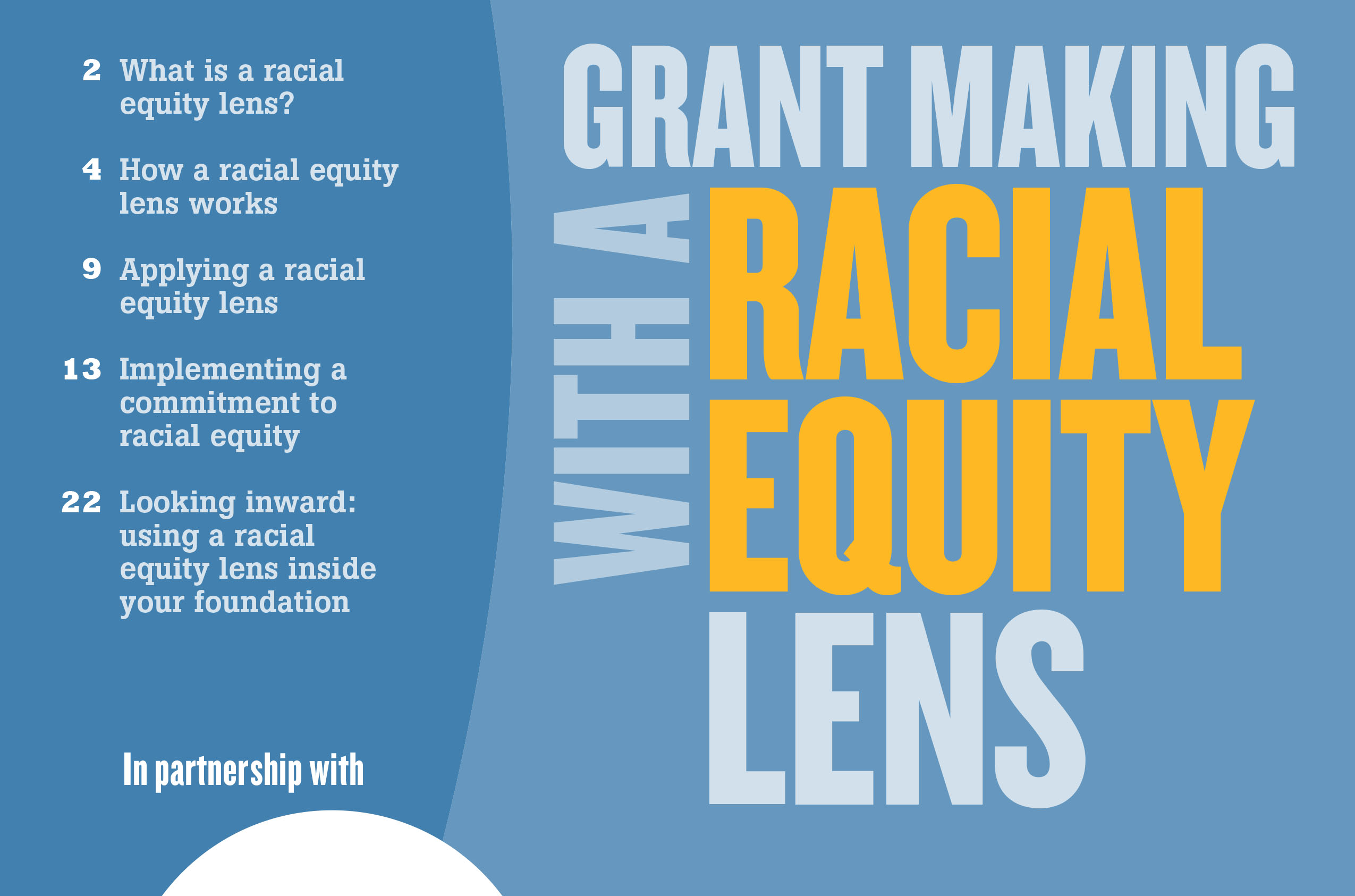 Grantmaking with a Racial Equity Lens