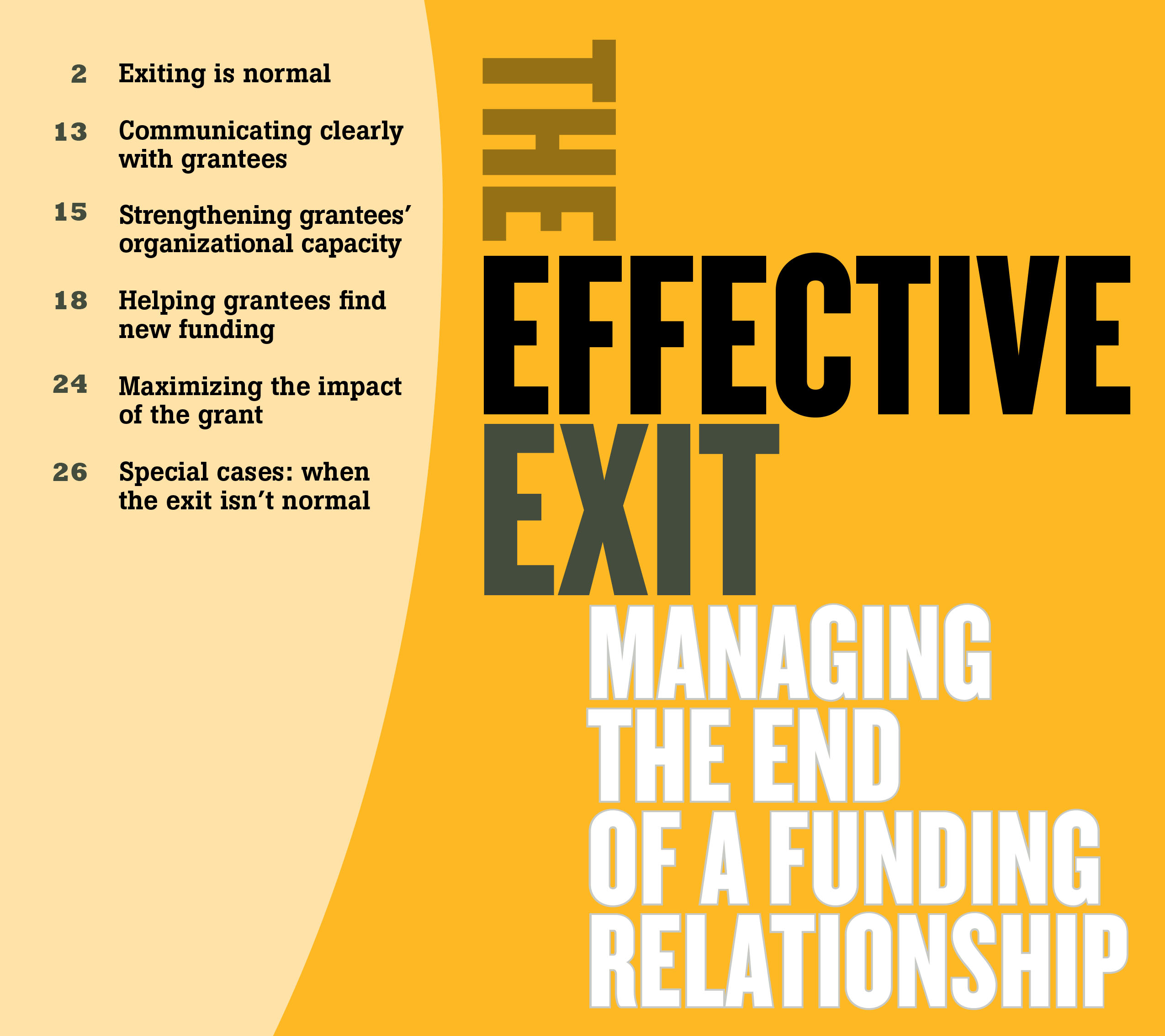 The Effective Exit